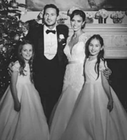 Isla Lampard and her sister at their father, Frank Lampard's wedding.